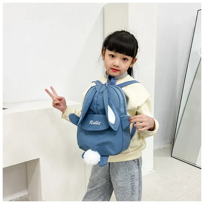 Fashion Children School Bags Bunny Portable Backpacks Kids Travel Rucksacks Cute Boys and Girls School Book Backpack Chest Bag