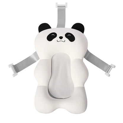 Baby Shower Bath Tub Pad Non-Slip Bathtub Seat Support Mat Newborn Safety Security Bath Support Cushion Foldable Soft Pillow