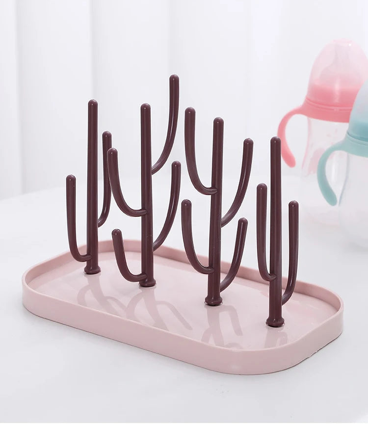 Baby Feeding Bottle Drain Rack Nipple Feeding Cup Holder Storage Drying Rack Bottle Cleaning And Drying Machine