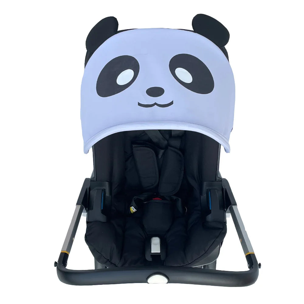 COLU KID® Baby Stroller Seat Cushion Change Kit Cloths Canopy Compatible With Doona Car Seat Stroller Accessories