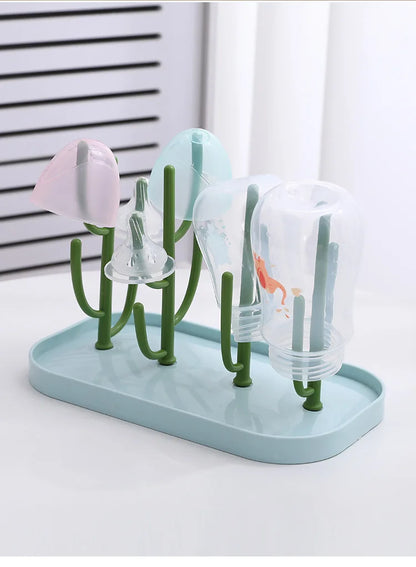 Baby Feeding Bottle Drain Rack Nipple Feeding Cup Holder Storage Drying Rack Bottle Cleaning And Drying Machine