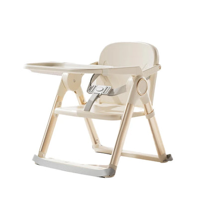 Baby Folding Booster Seat High Chair For Dining, Baby Toddler Portable Feeding Seat for Children 6 Months to 3 Years Approx