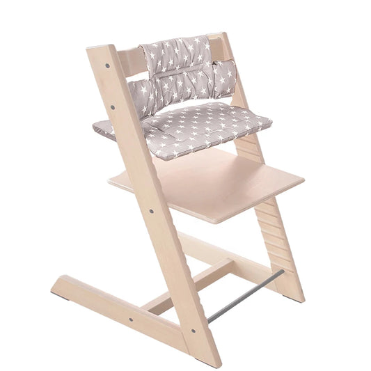 Baby Cushion For Stokke Tripp Trapp Highchair Dinner Chair Child Bench Seat Backrest Cloth Cover Replacement Accesssories