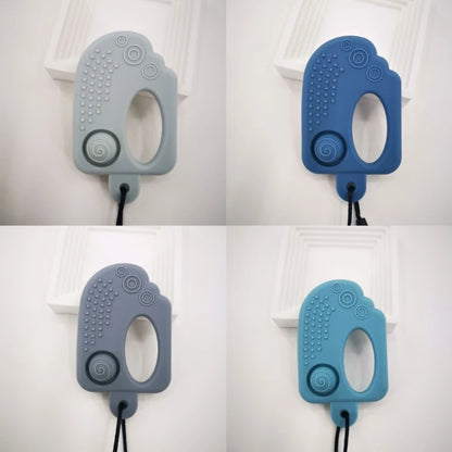 Baby Silicone Teether Kids Chew Necklace Sensory Chewy Pendant Teething Toys for Autism ADHD Special Needs