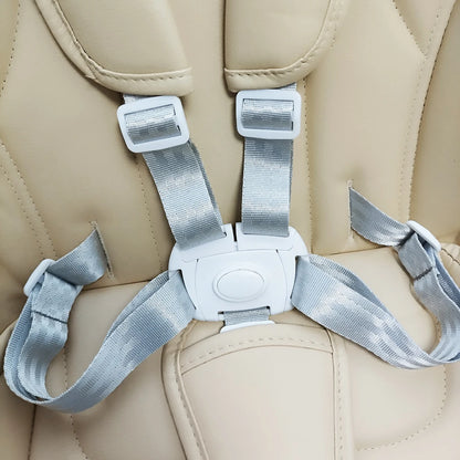 Seat Cushion For Peg perego Siesta Aag Prima Pappa Zero 3 High Chair Baby Stroller PU Leather Safety Belt Shoulder Crotch PAD