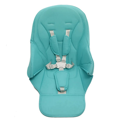 Seat Cushion For Peg perego Siesta Prima Pappa Zero3 High Chair PU Leather With Safety Belt Shoulder Crotch PAD DIY Replace Part