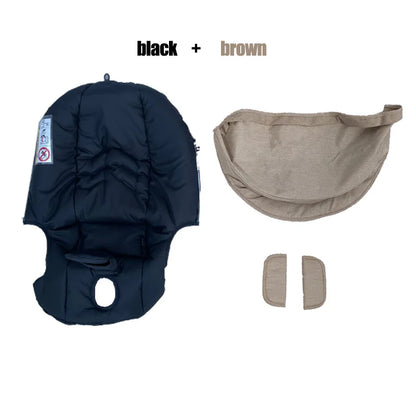 COLU KID® Baby Stroller Seat Cushion Change Kit Cloths Canopy Compatible With Doona Car Seat Stroller Accessories