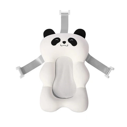 Baby Bath Seat Support Mat Foldable Baby Bath Tub Pad Chair Newborn Bathtub Pillow Infant Anti-Slip Soft Comfort Body Cushion