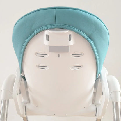 Seat Cushion For Peg perego Siesta Prima Pappa Zero3 High Chair PU Leather With Safety Belt Shoulder Crotch PAD DIY Replace Part