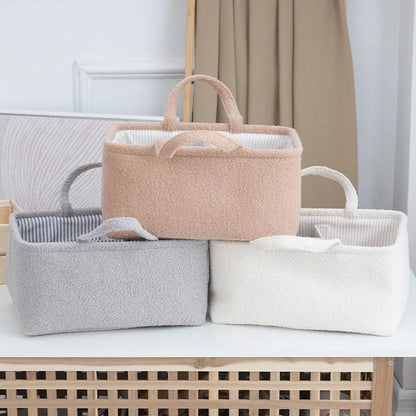 Travel Portable Mommy Bag Diaper Bag Feeding Bottle Storage Handbag Multifunctional Baby Products Organizer Basket