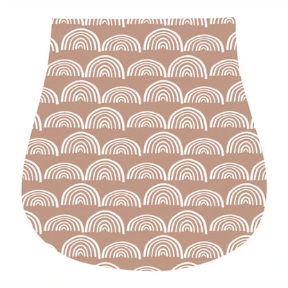 2-Layer Burp Cloth Newborn Bibs Absorbent Baby Feeding Teething Bibs Soft-Cotton Burp Cloths for Babies Baby Shower-Gift