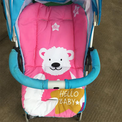 Baby Kids Highchair Cushion Pad Mat Booster Seats Cushion Pad Mat Feeding Chair Cushion Pad Stroller Cushion Mat Cotton Fabric