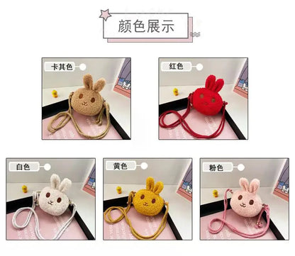 New Cute Little Rabbit Baby Girls Handbags Fashion School Bags for Girls Kids Small Shoulder Lunch Bags Child Girl Backpacks