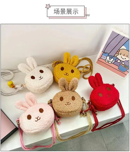 New Cute Little Rabbit Baby Girls Handbags Fashion School Bags for Girls Kids Small Shoulder Lunch Bags Child Girl Backpacks