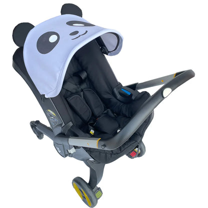COLU KID® Baby Stroller Seat Cushion Change Kit Cloths Canopy Compatible With Doona Car Seat Stroller Accessories
