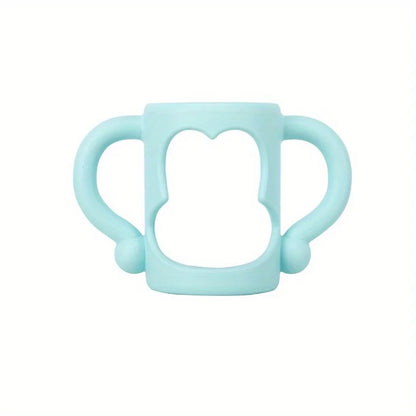Silicone Bottle Handle For Narrow Baby Bottles, Easy Grip Handle, Can Accommodate Most Bottles - BPA-free Soft Silicone