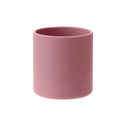 1PCS Baby Silicone Sports Cup Portable Baby Tableware Solid Color Baby Water Bottle Leakproof Baby Sippy Cups Kids Flip Lid Cup