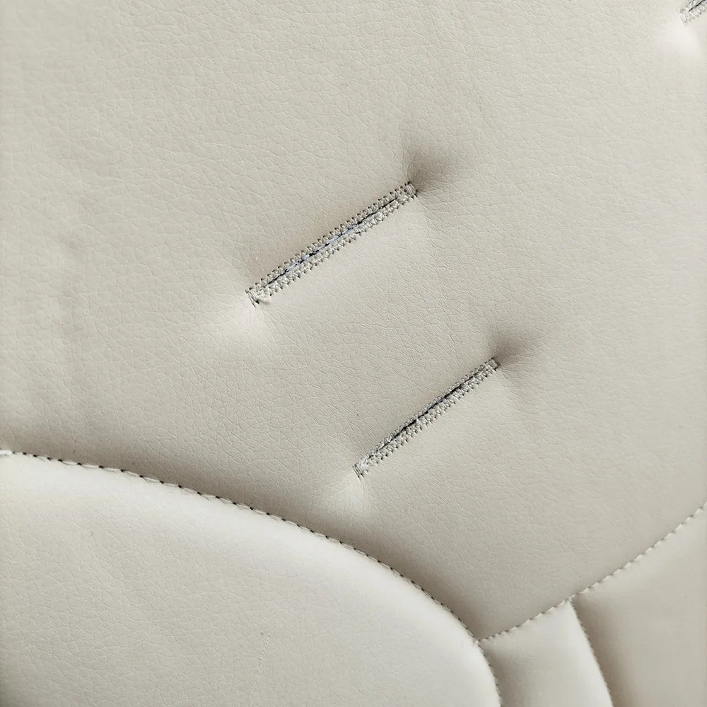 Seat Cushion For Peg perego Siesta Aag Prima Pappa Zero 3 High Chair Baby Stroller PU Leather Safety Belt Shoulder Crotch PAD