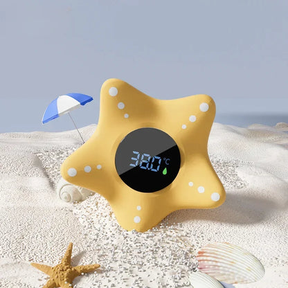 Sea Star Thermometer Baby Bathtub Shower Water Thermometer Baby Safe Temperature Sensor Floating Waterproof Baby