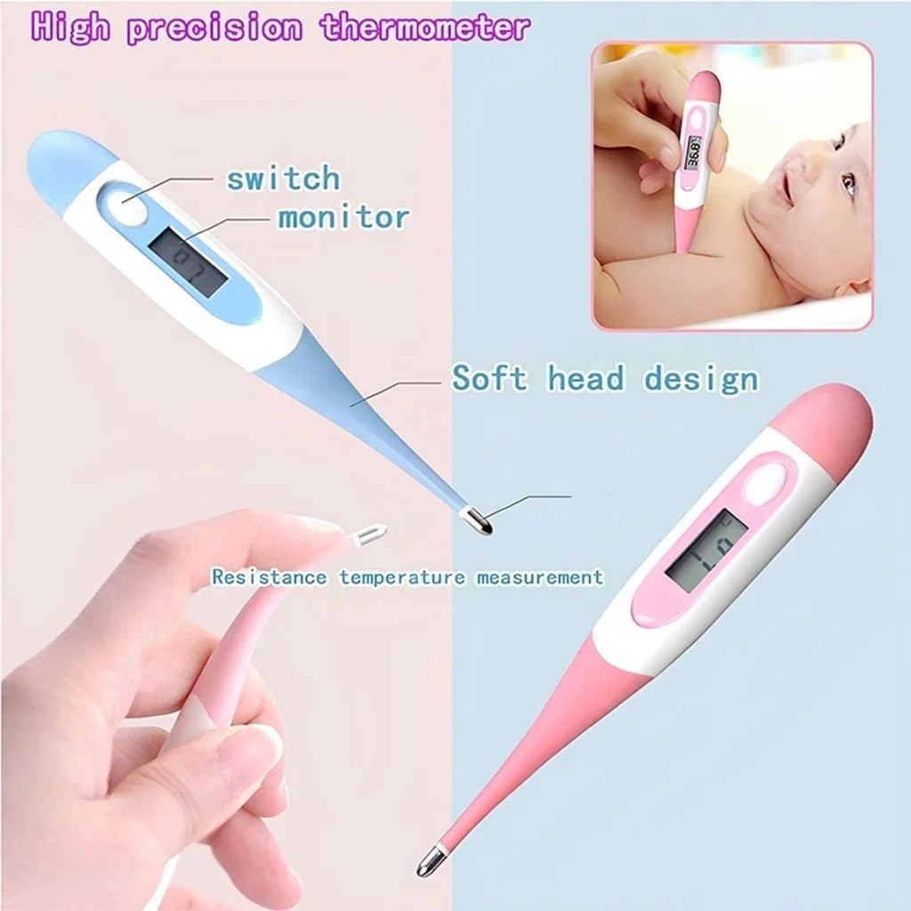 Child grooming kit, hair, nails, health, thermometer, brush, scissors, scissors, Personal hygiene products, baby care