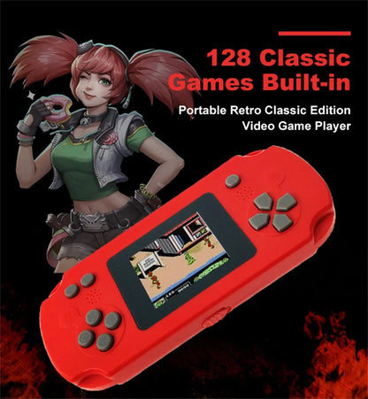 GAMINJA GC31 Retro Portable Mini Handheld Video Game Console TFT Color Screen Kids Game Player Built in 8Bit Games