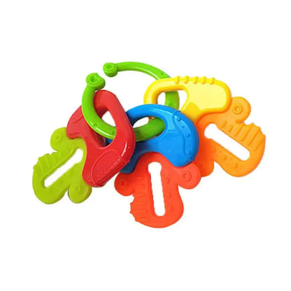 Baby Teether Toys Chew Toy for Babies 3 6 12 Month Newborn Food Grade Silicone Teether Rattle Baby Development Soft Teething Toy