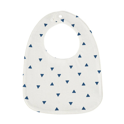 INSULAR Baby Bibs Feeding Scarf Adjustable Snap Saliva Towel Muslin Cotton Burp Cloths Animal Print Ruffled Edge Rainbow A Grade