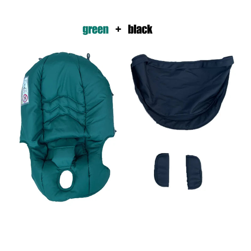 COLU KID® Baby Stroller Seat Cushion Change Kit Cloths Canopy Compatible With Doona Car Seat Stroller Accessories