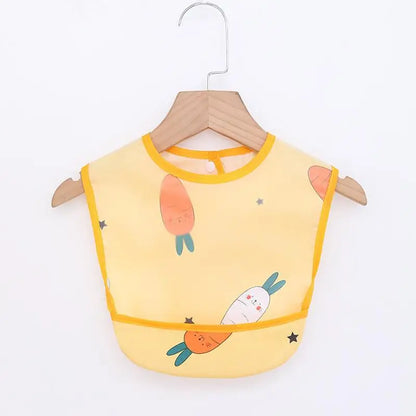 Sleeveless Bibs For Children Baby Kids Toddler Waterproof Long Sleeve Art Smock Feeding Bib Apron Fit 0-6 Years Dropshipping