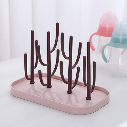 Baby Feeding Bottle Drain Rack Nipple Feeding Cup Holder Storage Drying Rack Bottle Cleaning And Drying Machine