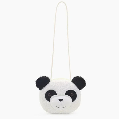 Cartoon Plush Crossbody Bag for Children Cute Animal Bear Coin Wallet Boys and Girls Mini Shoulder Bag Kawaii Plush Purses