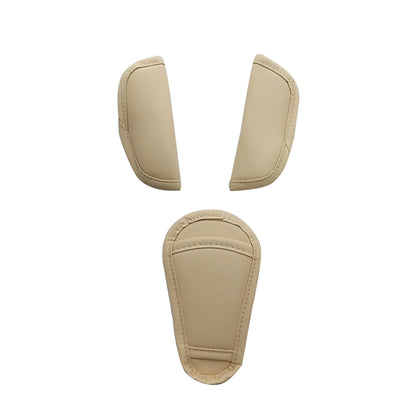 Seat Cushion For Peg perego Siesta Prima Pappa Zero3 High Chair PU Leather With Safety Belt Shoulder Crotch PAD DIY Replace Part
