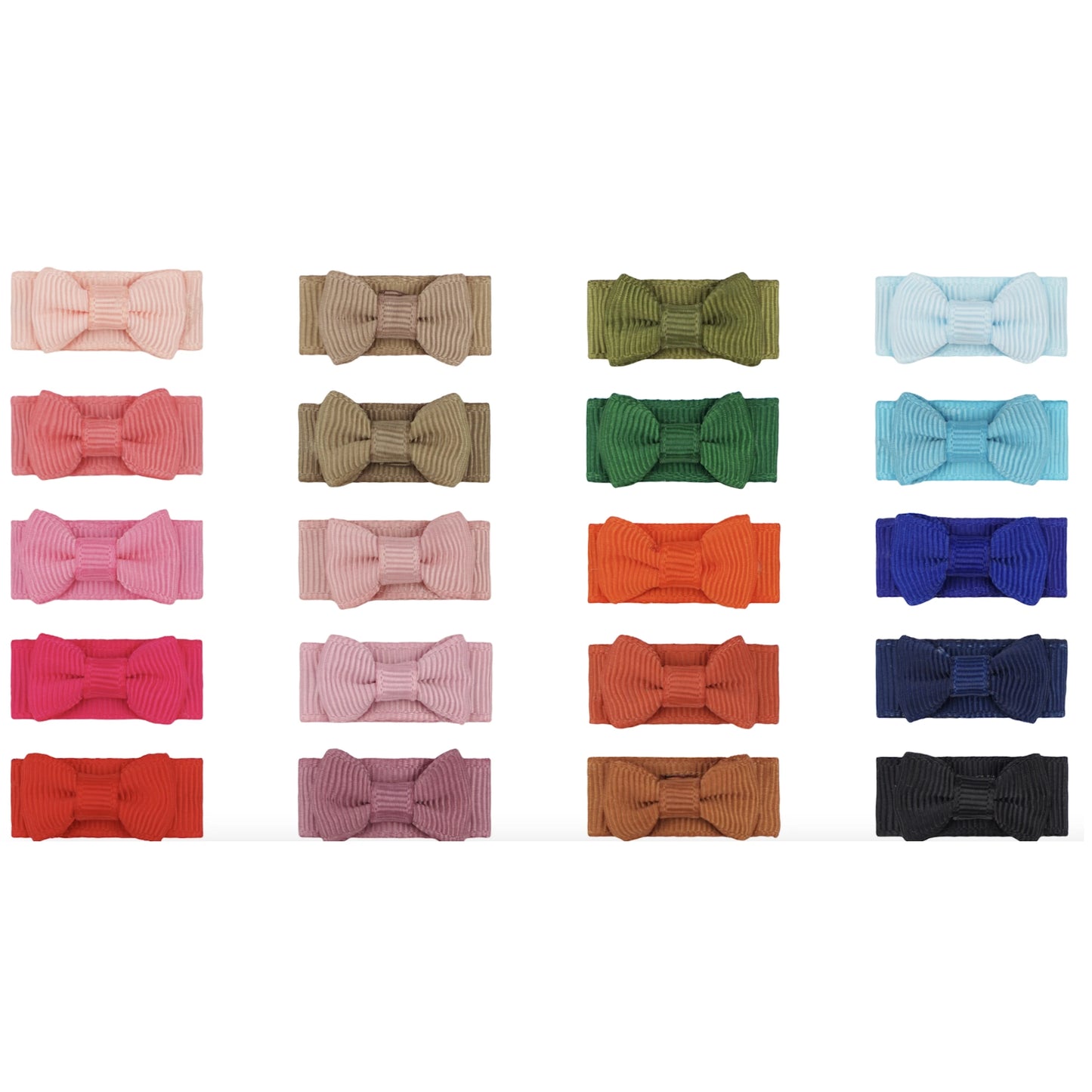 20Pcs/Set Baby Hair Clips DoNot Hurt Hair Headdress Baby Lanugo Hairpin Trumpet Princess Hair Clip