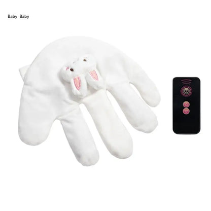 Cartoon Baby Sleep Aid Soothing Pillow Comforting Hand Detachable with Remote for Comfortable Newborns Sleeping
