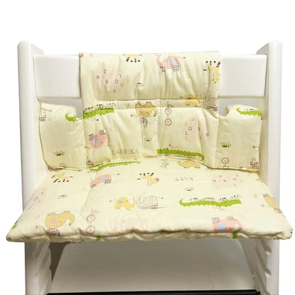High Chair Cushion Washable HighChair Support Kid Baby Feeding Accessories Baby Meal Replacement cotton Pad for Stokk