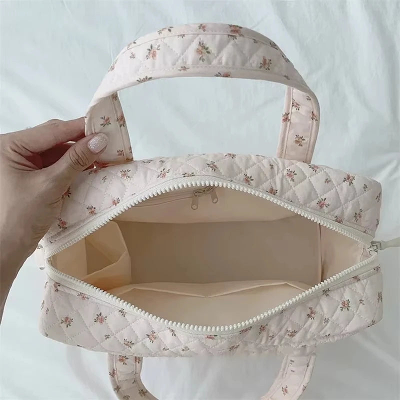 New Embroidered Mom Bag Storage Bag Large Capacity Mommy Travel Bag Fashion Multi-functional Handbag Lightweight Diagonal