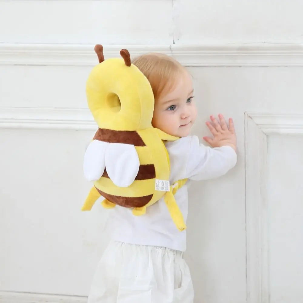 Learn Walk Head Protector Cushion Head Back Protector Baby Protect Pillow Anti Fall Backward Cap Carry Cartoon Kids Safe Bibi