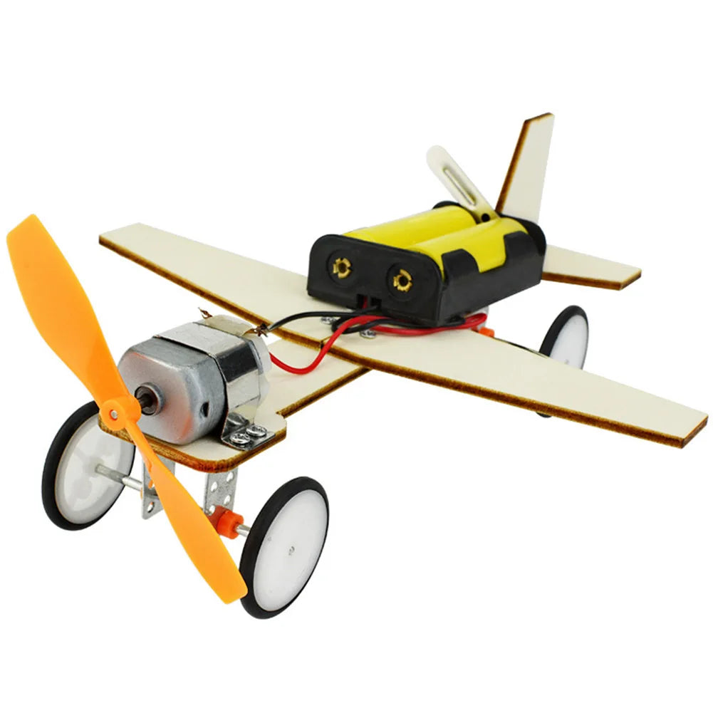 Kids DIY Science Toy Educational Scientific Experiment Puzzle Toys 3D Assemble Car Boat Model Physics School STEM Projects Kit