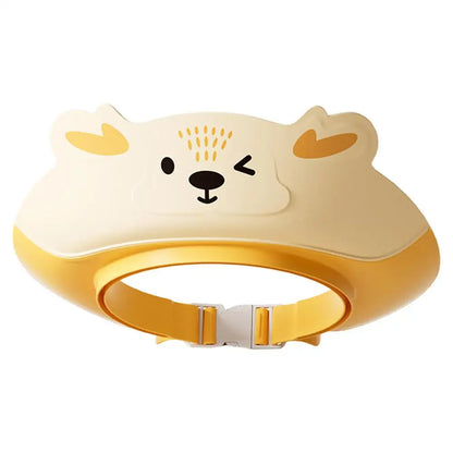 Baby Bathing Hat Adjustable Cartoon Ear Protection Shampooing Visor For Children Kid Showering Supplies For Boys And Girls Hair
