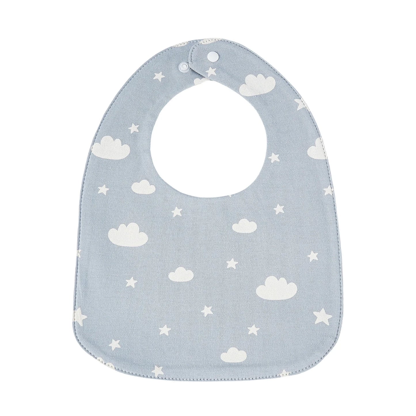 INSULAR Baby Bibs Feeding Scarf Adjustable Snap Saliva Towel Muslin Cotton Burp Cloths Animal Print Ruffled Edge Rainbow A Grade