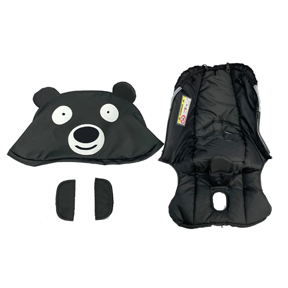 COLU KID® Baby Stroller Seat Cushion Change Kit Cloths Canopy Compatible With Doona Car Seat Stroller Accessories