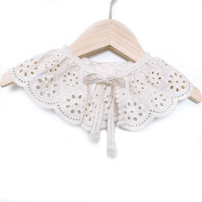 Baby Bib Lace Baby Accessories Korean Kids Lace Collar Cute Hollow Female Baby Bib scarf  baby bib scarf  scarf