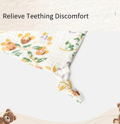 Muslin Baby Comfort Towel Cotton Comforter Blanket Soft Newborn Sleeping Dolls Kid Sleep Toy Soothe Appease Towel Bib