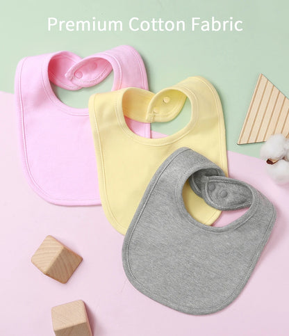 Insular Organic Cotton Baby Scarf Burp Cloth Bandana Bibs Solid Newborn Baby Boy Infant Girl Toddler Winter Scarf Bib