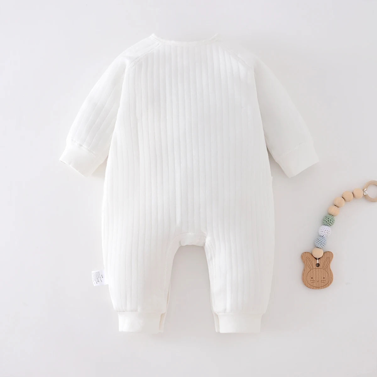 Boys Girls Bodysuit Newborn Winter Onesie Clothes Cotton Toddler Home Wear  0-6M Thickened Spring and Autumn Clothing