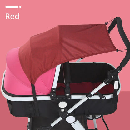 Universal Baby Stroller Accessories Sun Shade UV Protection Sunshade Carriage Canopy Cover for Prams Infants Car Seat Sun Visor
