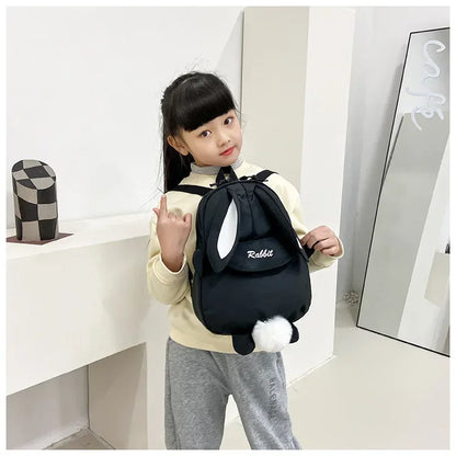 Fashion Children School Bags Bunny Portable Backpacks Kids Travel Rucksacks Cute Boys and Girls School Book Backpack Chest Bag