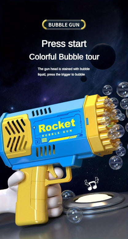 40 Hole Bubble Machine Fully Automatic Bubble Blowing Light Outdoor Bubble Machine without Battery without Bubble Water