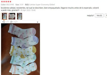 5 PAir Set Children Socks Summer Fishnet Boy Socks Spring Summer Thin Mesh Boat Socks Boys Girls Short Socks
