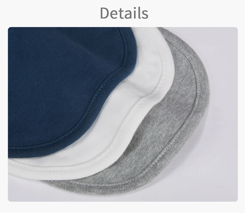 Insular Organic Cotton Baby Scarf Burp Cloth Bandana Bibs Solid Newborn Baby Boy Infant Girl Toddler Winter Scarf Bib